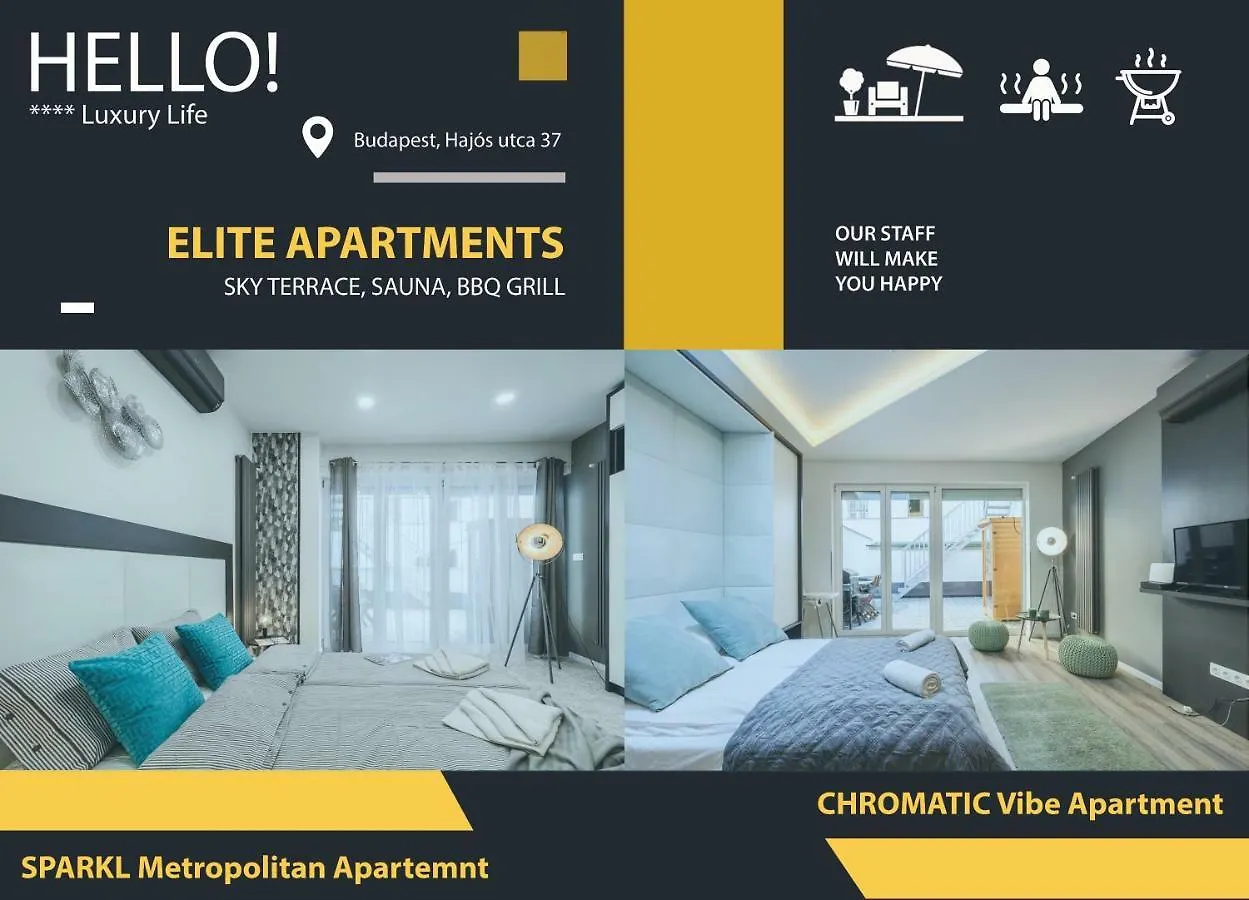 Bpr Elite Apartments - Sky Terrace Budapest
